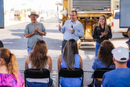 Toño Astiazarán inicia recarpeteo de tramo de  calle Reforma en beneficio de miles de hermosillenses del sector Norte