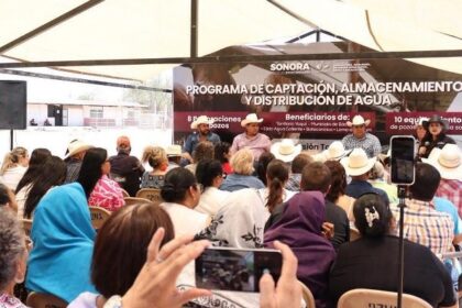 Respalda Durazo rescate del campo y acceso al agua para familias rurales de Bácum