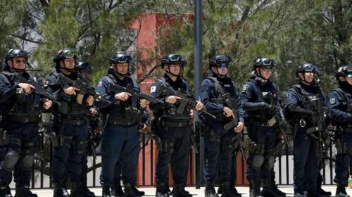 Atacan con drones a convoy de la policía de Zacatecas; cierran la carretera 10 horas