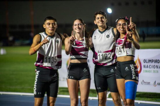 Atletismo sonorense firma otra gran jornada al sumar 6 metales más en la Olimpiada Nacional .. (1)