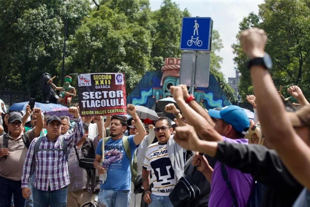 CNTE protestas (1)