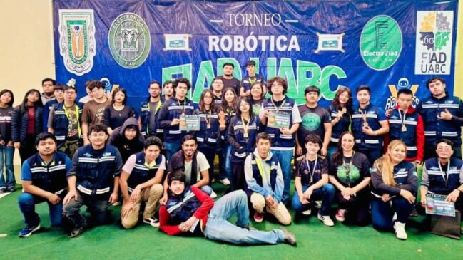 Destaca alumnado de la UT de SLRC en Torneo de Robótica FIAD UABC