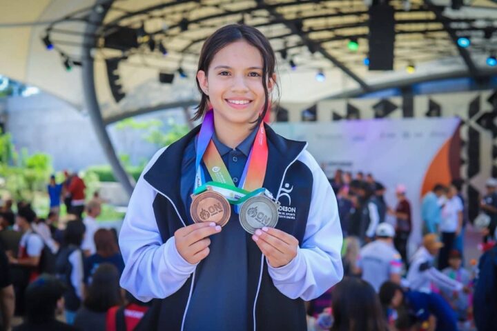 Plata y bronce para atleta sonorense en Olimpiada Nacional de Skateboarding. (1)