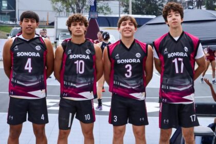 Selección Sonora de basquetbol de tercias U18 varonil logra el oro en Olimpiada Nacional (1)