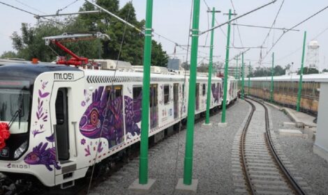 Clara Brugada inauguró la nueva generación del Tren Ligero “El Ajolote