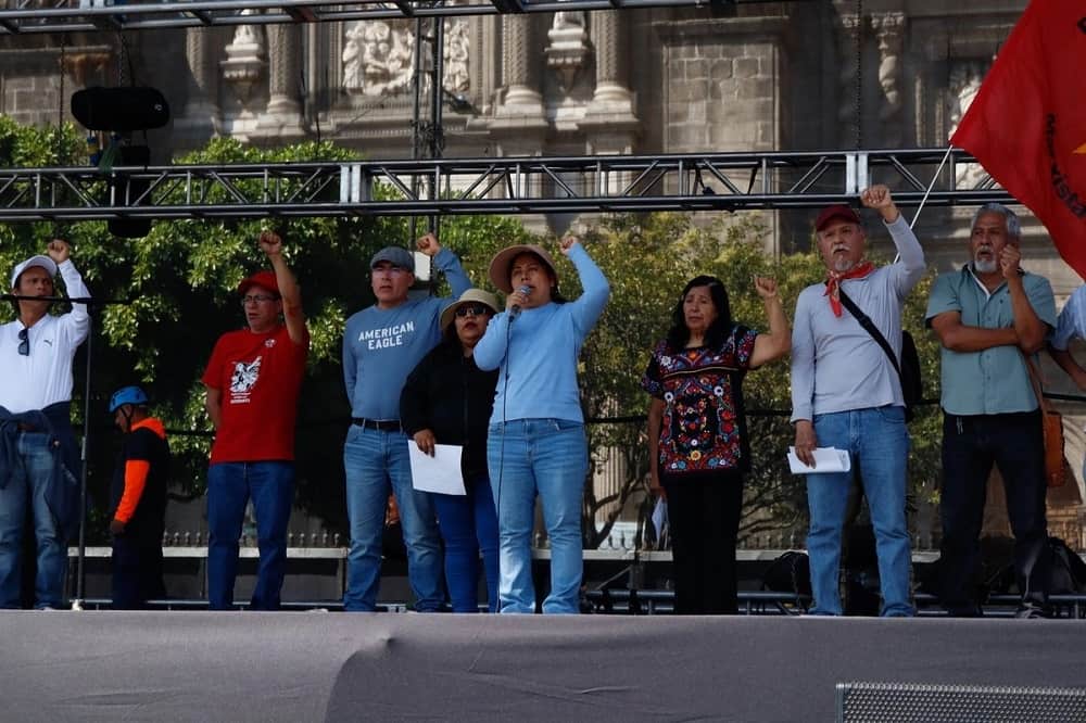 la CNTE inicia marchas y protestas (1)
