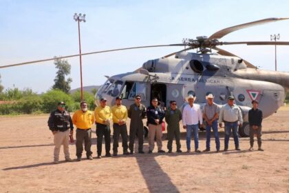 CEPC informa avance del 55 por ciento en control de incendio forestal en Arivechi