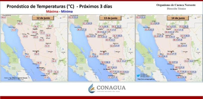 Gobierno de Sonora informa que persistirá la ola de calor en la entidad.. (1)