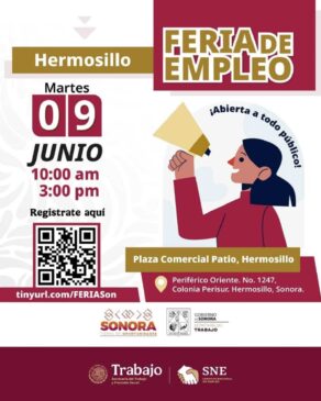 Gobierno de Sonora invita a participar en la próxima Feria de Empleo (1)