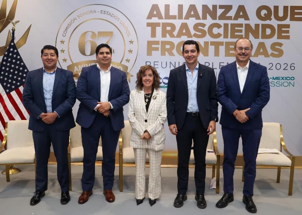 Gobierno de Sonora promueve diálogo binacional sobre desarrollo económico. (1)