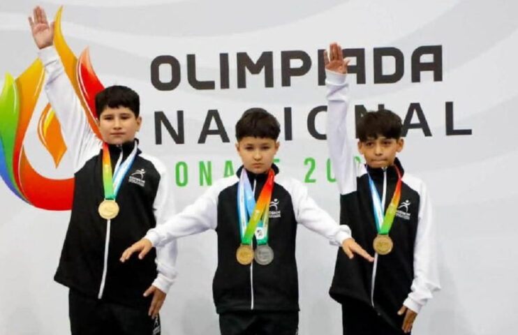 La gimnasia trampolín de sonora abre con 4 preseas su actuación en Olimpiada Nacional . (1)