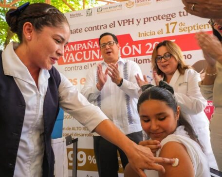 Sonora vacunación temprana contra el VPH para prevenir cáncer cervicouterino. (1)