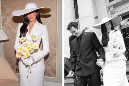 Dua Lipa se casó y comparte fotos de su boda con Callum Turner