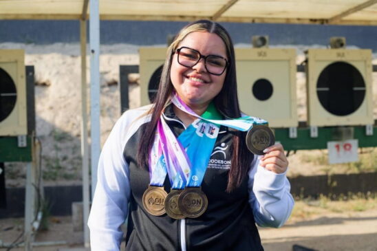 dupla sonorense de tiro deja legado histórico en Olimpiada Nacional . (1)