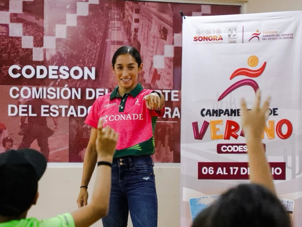 Destacados atletas sonorenses participan en Campamento de Verano