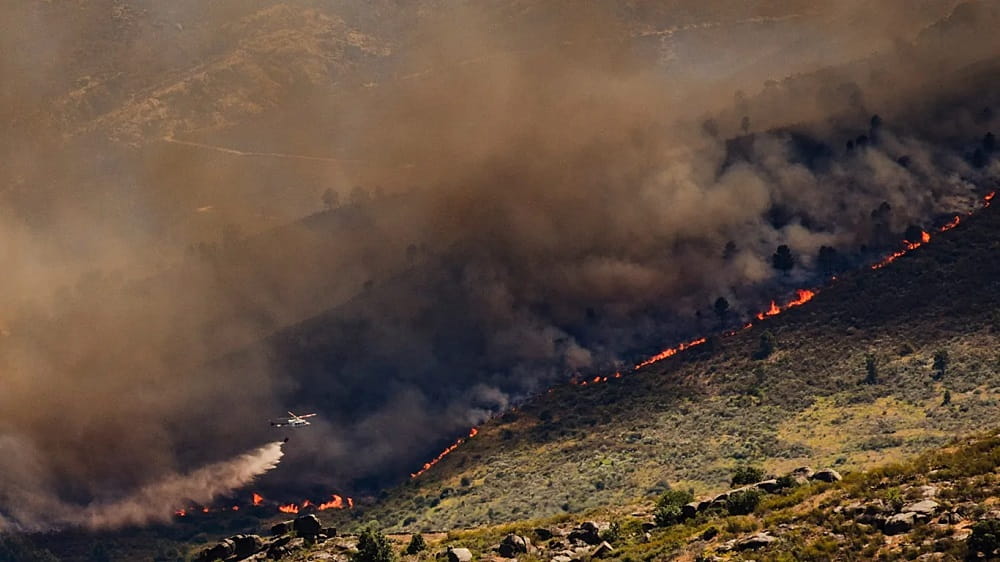 Evacúan el valle del alto Tiétar, 88.000 evacuados entre Madrid y Ávila