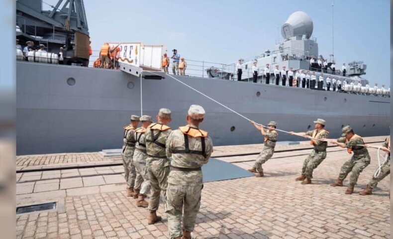 Fuerzas Armadas de China celebran ejercicios conjuntos con las de Rusia (1)