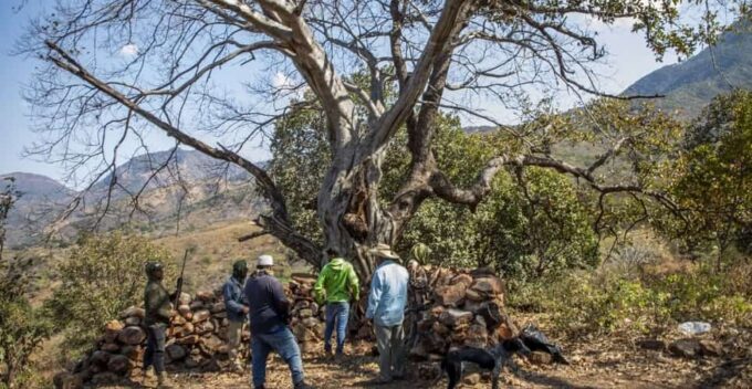 La Familia Michoacana con drones