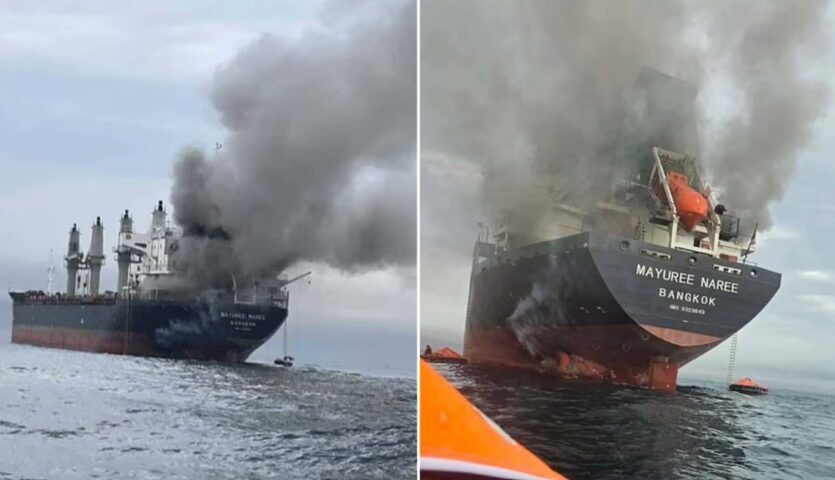 barco petrolero atacado (1)