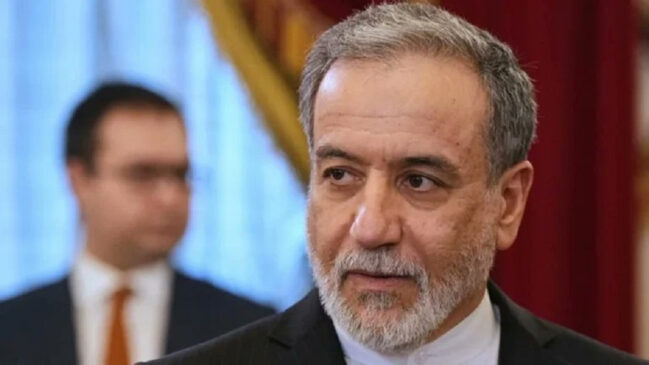 canciller Araghchi acusó a Zlenski del ataque con drones (1)