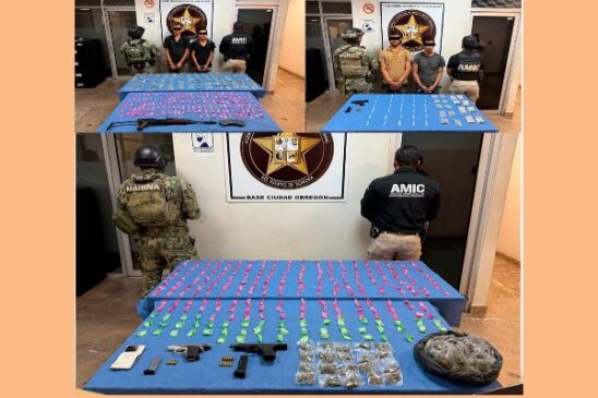 drogas, armas cajeme