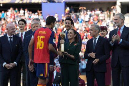 Sheinbaum felicita a España por ganar el Mundial y presume unidad de países anfitriones