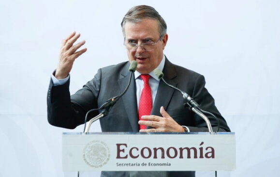 marcelo ebrard.Tratado comercial T MEC
