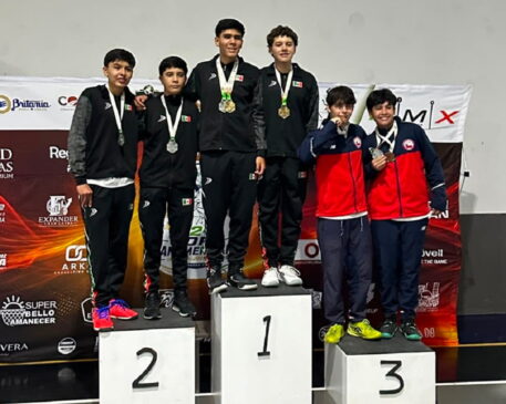 Frontenista sonorense gana dos medallas en la segunda Copa Panamericana Infantil y Juvenil1. (1)