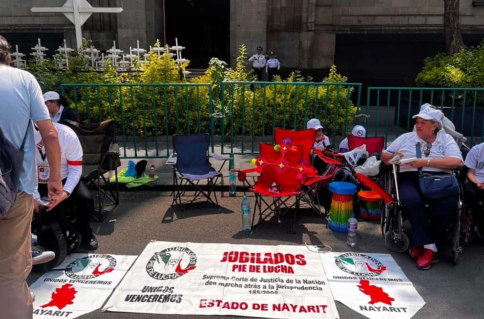 Integrantes de la agrupación de jubilados y pensionados (1)