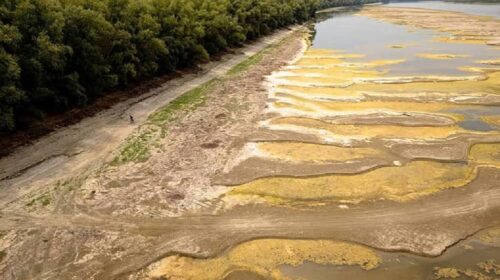 La sequía seca el Danubio y saca a la luz mamuts, barcos nazis y un puente romano