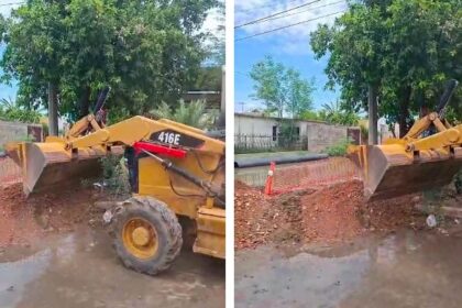 HERMOSILLO. Continúan trabajos de rehabilitación del colector sanitario de 36 pulgadas en la colonia Sahuaro