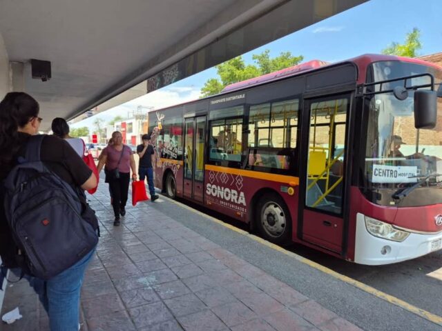uIncrementa Gobierno de Sonora el servicio de transporte público con regreso a clases de la Unisond (1)