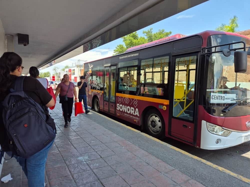 uIncrementa Gobierno de Sonora el servicio de transporte público con regreso a clases de la Unisond (1)
