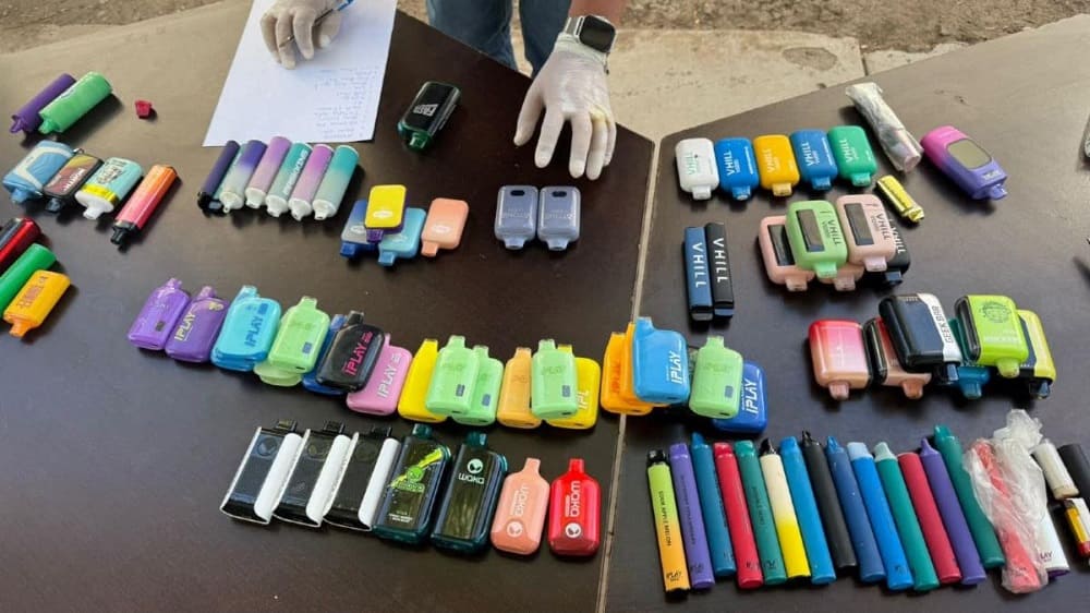 Coesprisson destruye más de 2 mil vapeadores asegurados en Sonora (1)