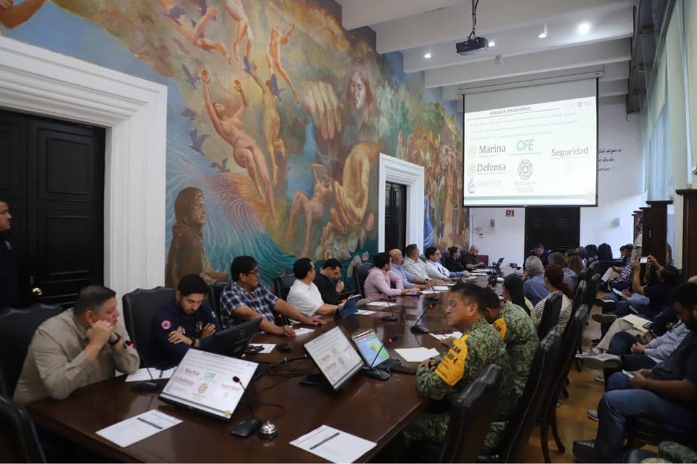 Comité de Operaciones de Emergencias ante la cercanía del huracán “Polo (1)