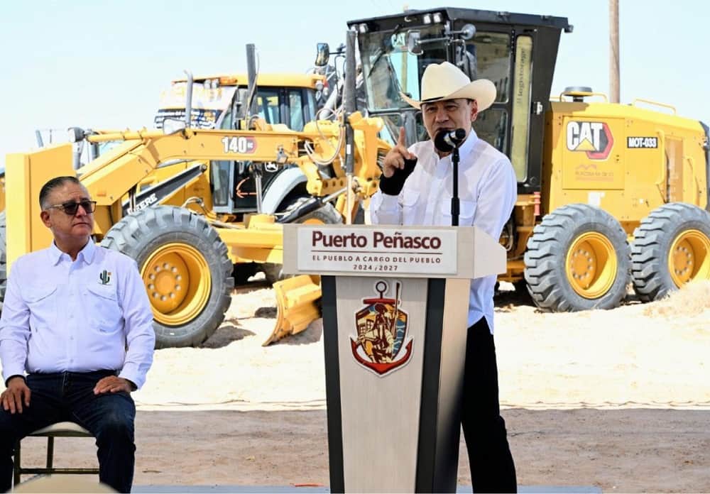 Gobernador Durazo y Presidenta Sheinbaum arrancan modernización de carretera Sonoyta-Peñasco (1)