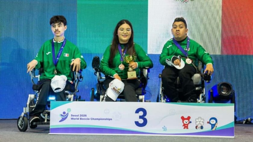 Logra sonorense medalla de bronce en equipos en Campeonato Mundial de Boccia (1)