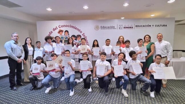 Reconoce Gobierno de Sonora a ganadores de la Olimpiada del Conocimiento Infantil 2026.3 (1)