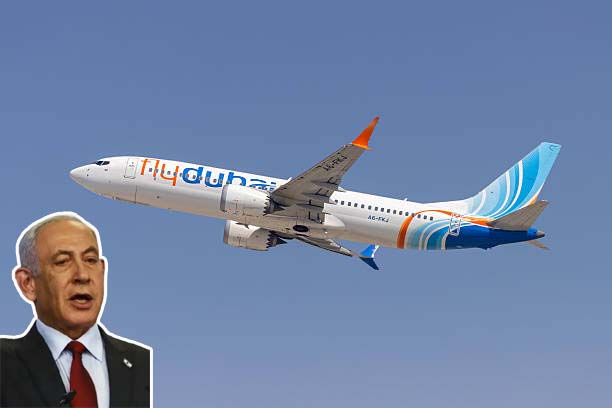netanyahu fly dubai