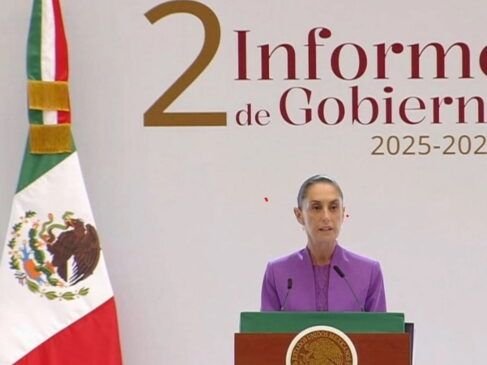 segundo informe de Claudia Sheinbaum Pardo. Presidenta de México