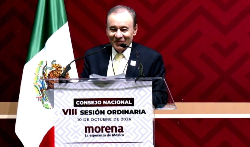 Alfonso Durazo en Morena. en los 15 de Morena (1)