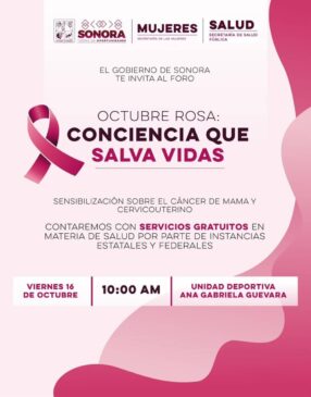 Foro Octubre Rosa para promover la prevención del cáncer (1)