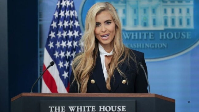 Katie Zacharia secretaria de prensa de la Casa Blanca es depedida (1)