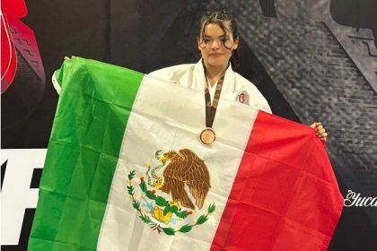 Aurora Miranda sube al podio en la World Shoto Cup ISKFcelebrada en Mérida