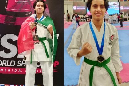 Joven hermosillense conquista medalla de plata en la 5.ª Copa Mundial de Karate Shotokan