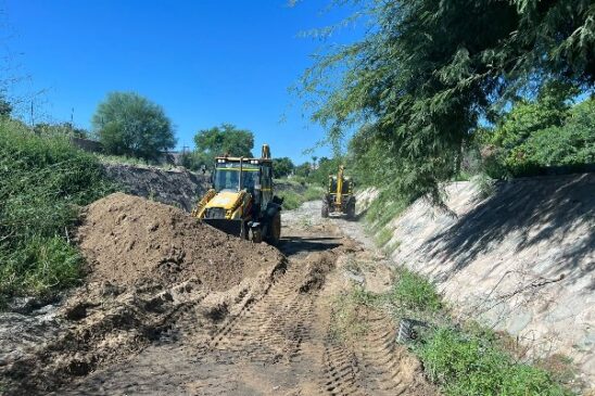 limpieza canales y arroyos hermosillo