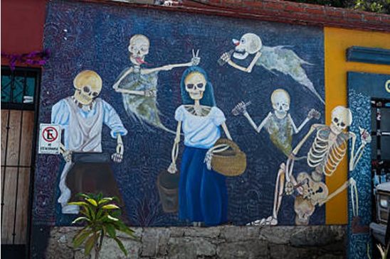 mural muertos