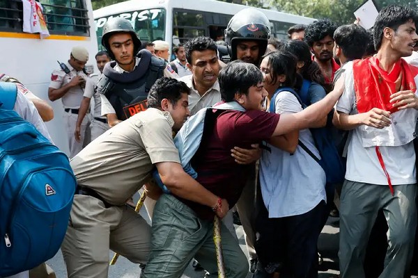 protestas india